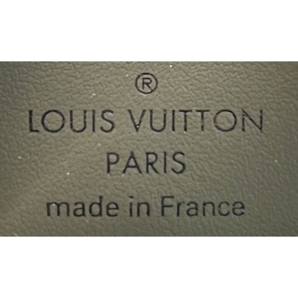 Louis Vuitton Keepall Bandouliere Bag Monogram Seal Leather XS Green - Picture 7 of 7